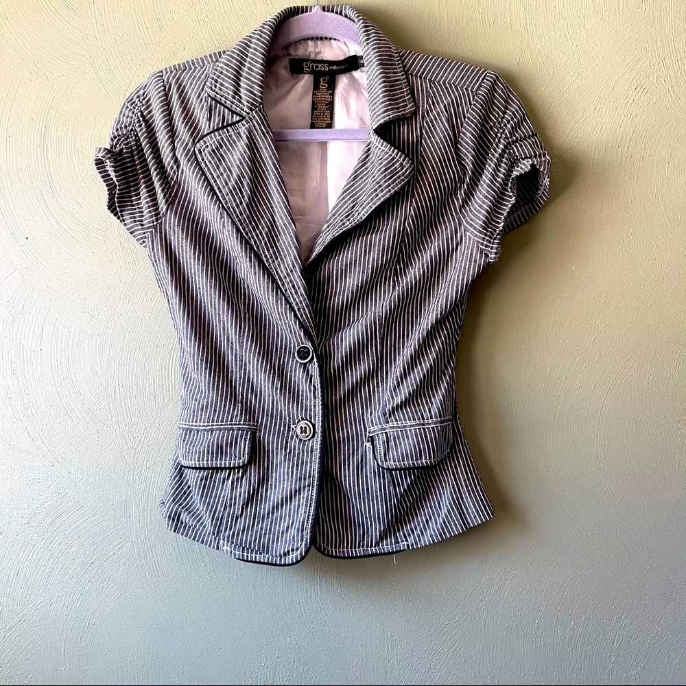 Work jacket short sleeve